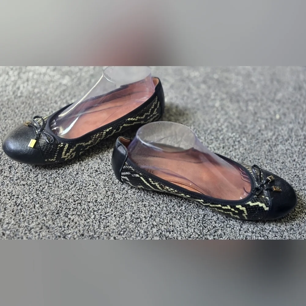 Vionic Ballet Flats Women's Spark Minna Boa Orthotic Shoes Womens Size 8.5 - Picture 2 of 9